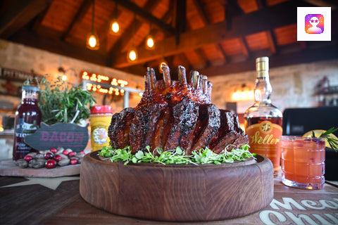 Stuffed Pork Crown Roast Recipe